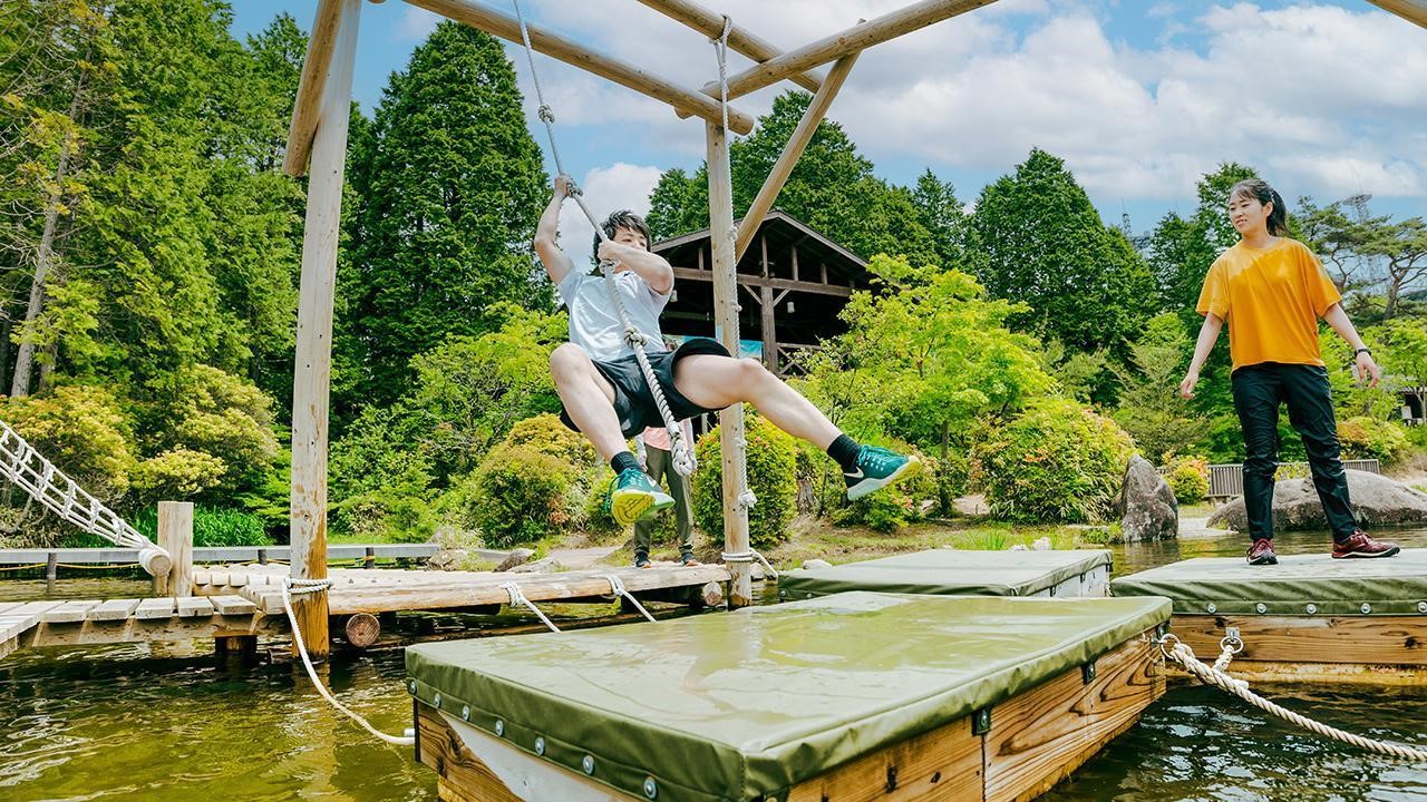 グリーニア水上アスレチック