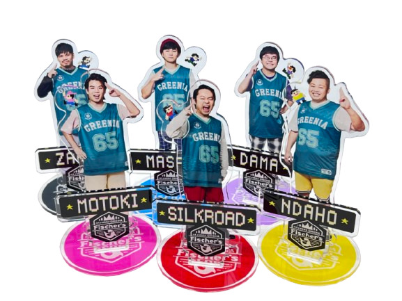 フィッシャーズ アクリルスタンド（コラボタンクver.）