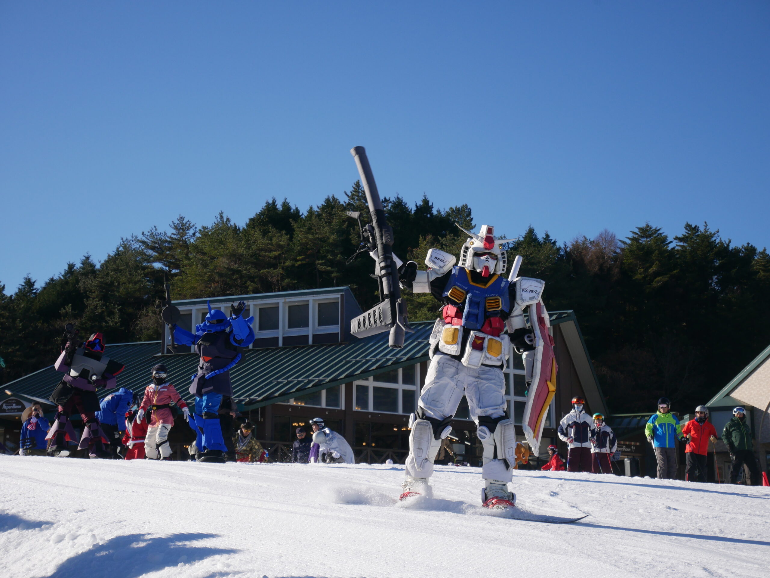 12月5日(土)今年もやります！仮装滑走で入園＆リフト券が無料に！