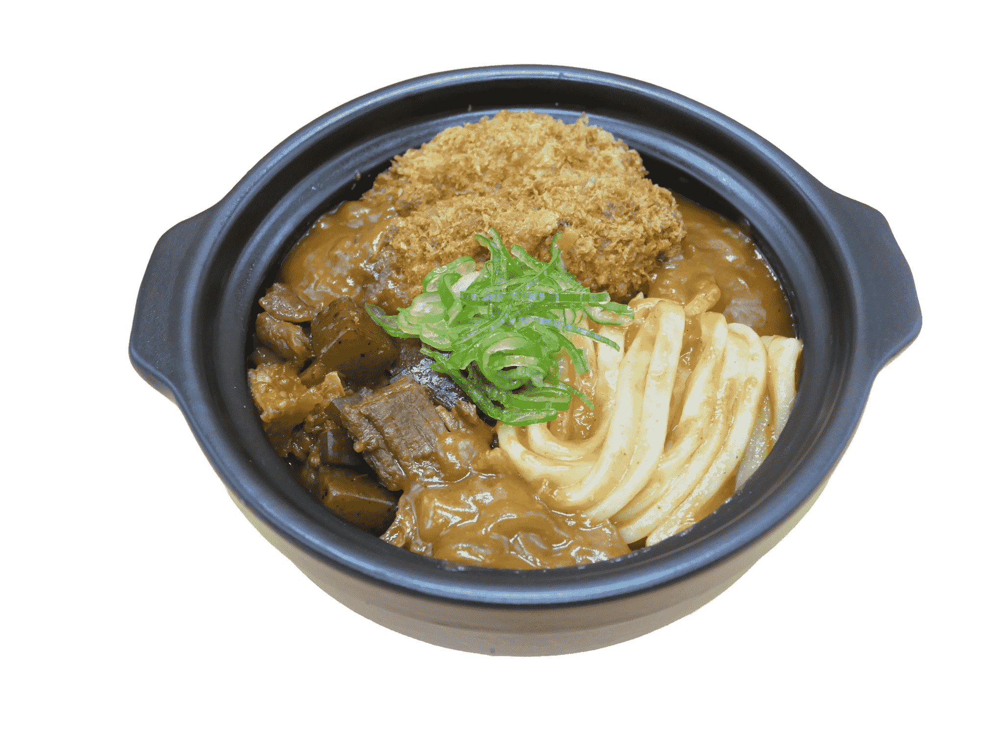 ぼっかけカツカレーうどん