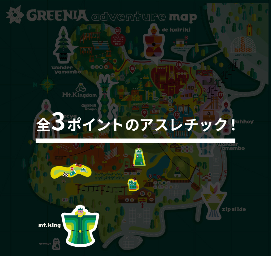 アクティビティスポーツ（mt king） マップ